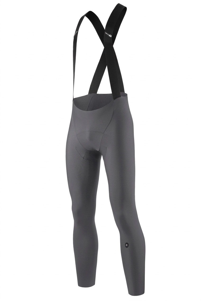 Calças Justas com Alças ASSOS MILLE GT SPRING FALL S11 Cinzento