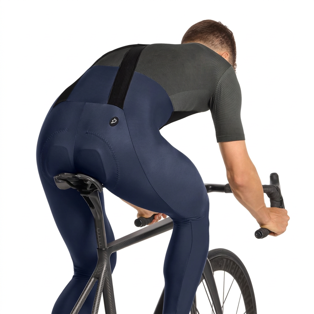 Culote Longo com Alças ASSOS MILLE GT SPRING FALL S11 Primal Blue