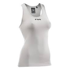 Camisola sem mangas NORTHWAVE ESSENCE TANK para mulher Cinzento