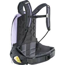 Mochila com proteção dorsal EVOC TRAIL PRO 16L Roxa