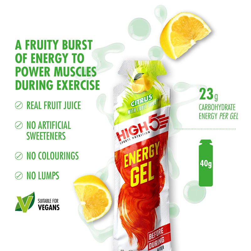 HIGH5 ENERGY GEL Pack (20x23g) Mistura de sabores