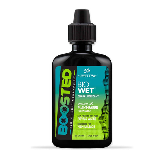 Lubrificante para correntes FINISH LINE BOOSTED™ BIO WET (60 ml)