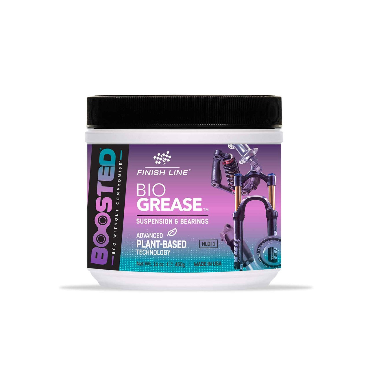 Massa lubrificante para suspensão FINISH LINE BOOSTED™ BIO CLEAN (454 g)