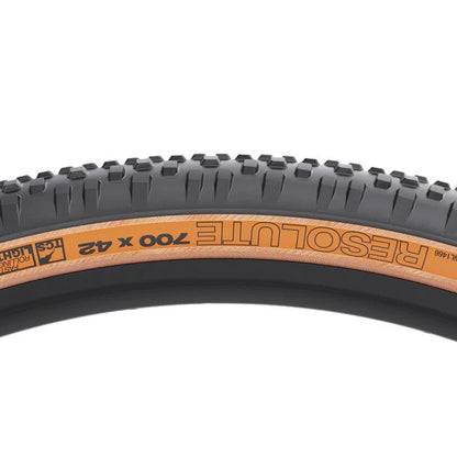 Pneu WTB RESOLUTE TCS LIGHT FAST ROLLING DUAL DNA SG2 120tpi 700x42c Tubeless Ready Bege