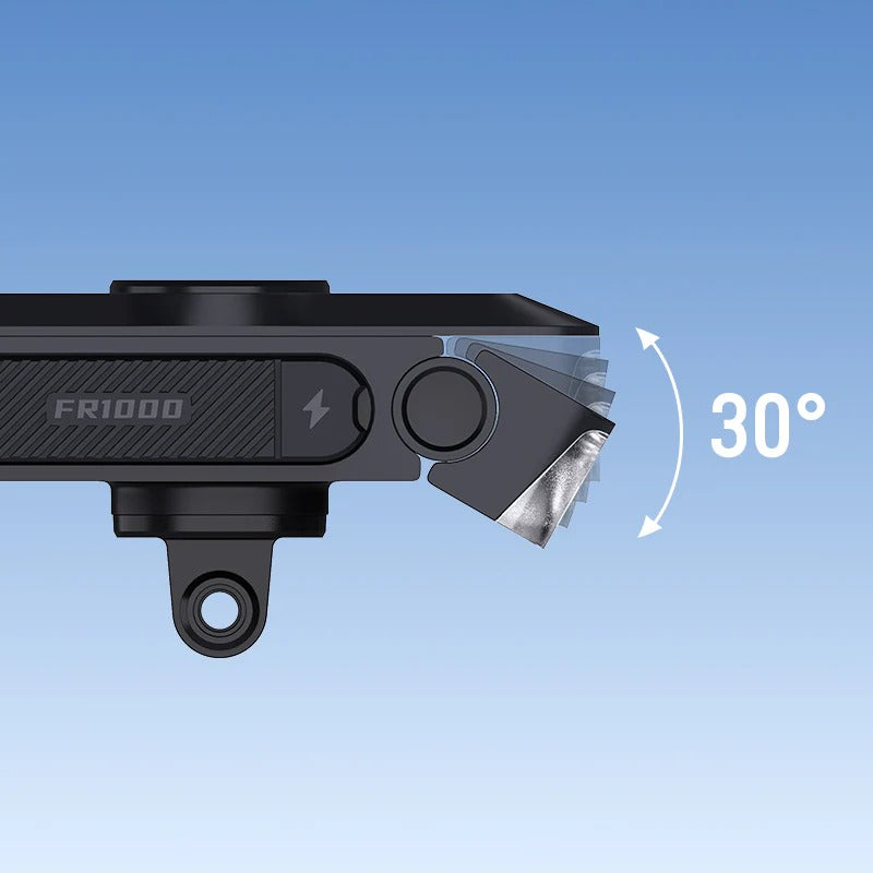 Luz frontal RAVEMEN FR 1000 - Garmin/Wahoo/Bryton