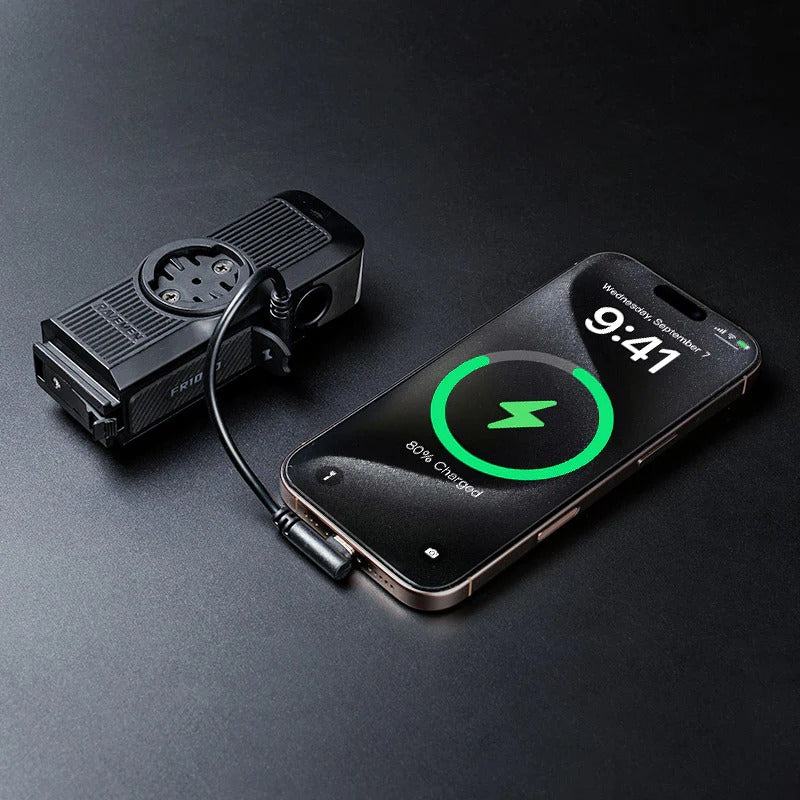 Luz frontal RAVEMEN FR 1000 - Garmin/Wahoo/Bryton