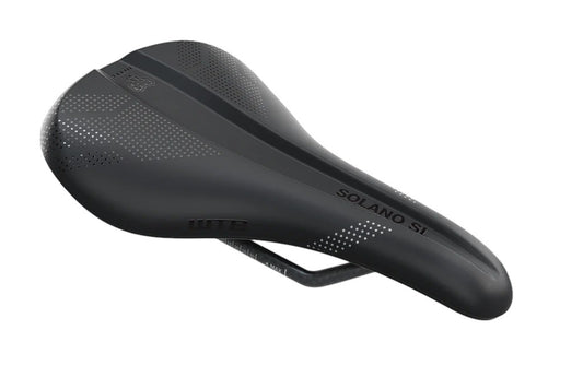 Carris de selim em titânio WTB SOLANO SL 142mm Preto