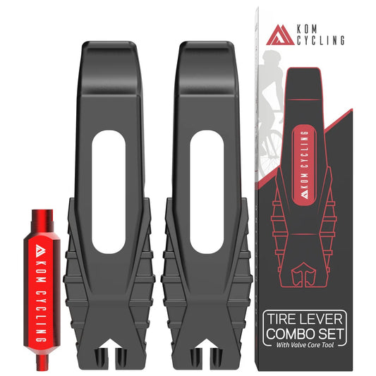 Combo de remoção de pneus e válvulas KOM CYCLING
