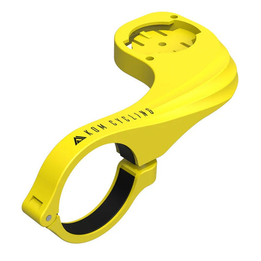 Suporte de guiador para GARMIN KOM CYCLING GPS Amarelo