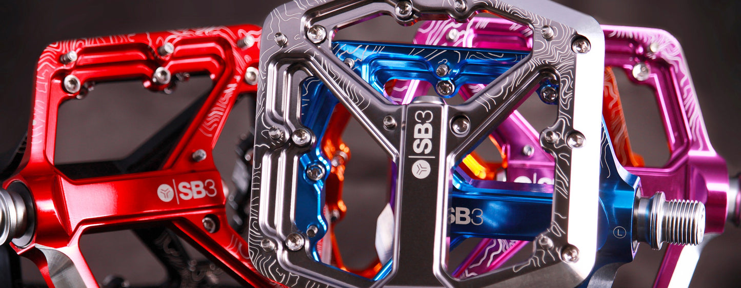 Pedais planos SB3 SPECTRUM Preto