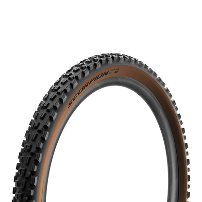 Pneu PIRELLI SCORPION E-MTB M 29x2.60 Tubeless Ready de talão dobrável castanho