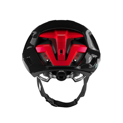 Capacete de Estrada LAZER SPHERE KINETICORE Preto/Vermelho