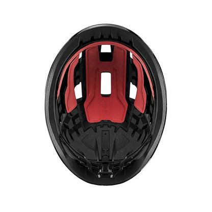 Capacete de Estrada LAZER SPHERE KINETICORE Preto/Vermelho