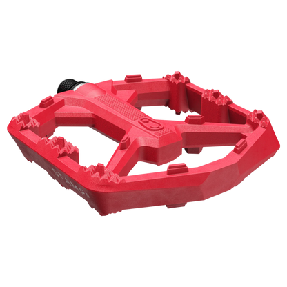 Pedais Planas CRANKBROTHERS STAMP 0 Large Vermelho