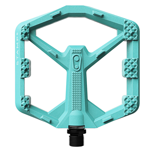 CRANKBROTHERS STAMP 0 Pedais planos pequenos Turquesa