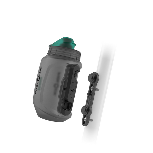 Kit garrafa e porta-garrafas FIDLOCK TWIST BIKE BASE 550 ml Anti-bacteriano