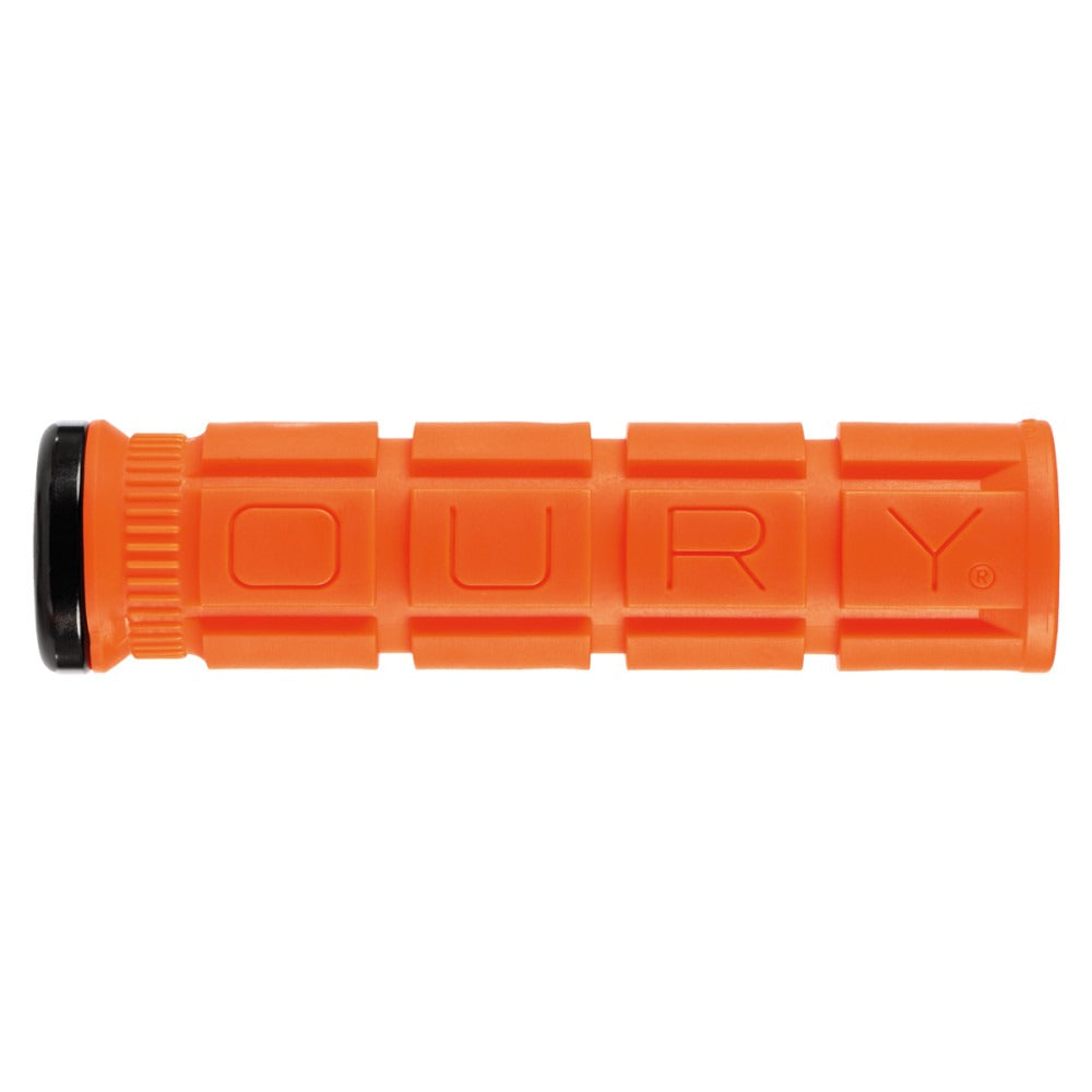 Punhos OURY Lock-on V2 135mm Laranja