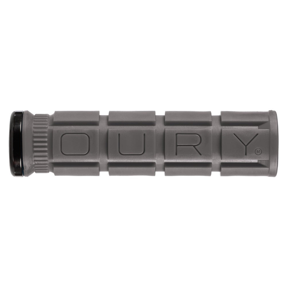 Punhos OURY Lock-on V2 135mm Cinzento