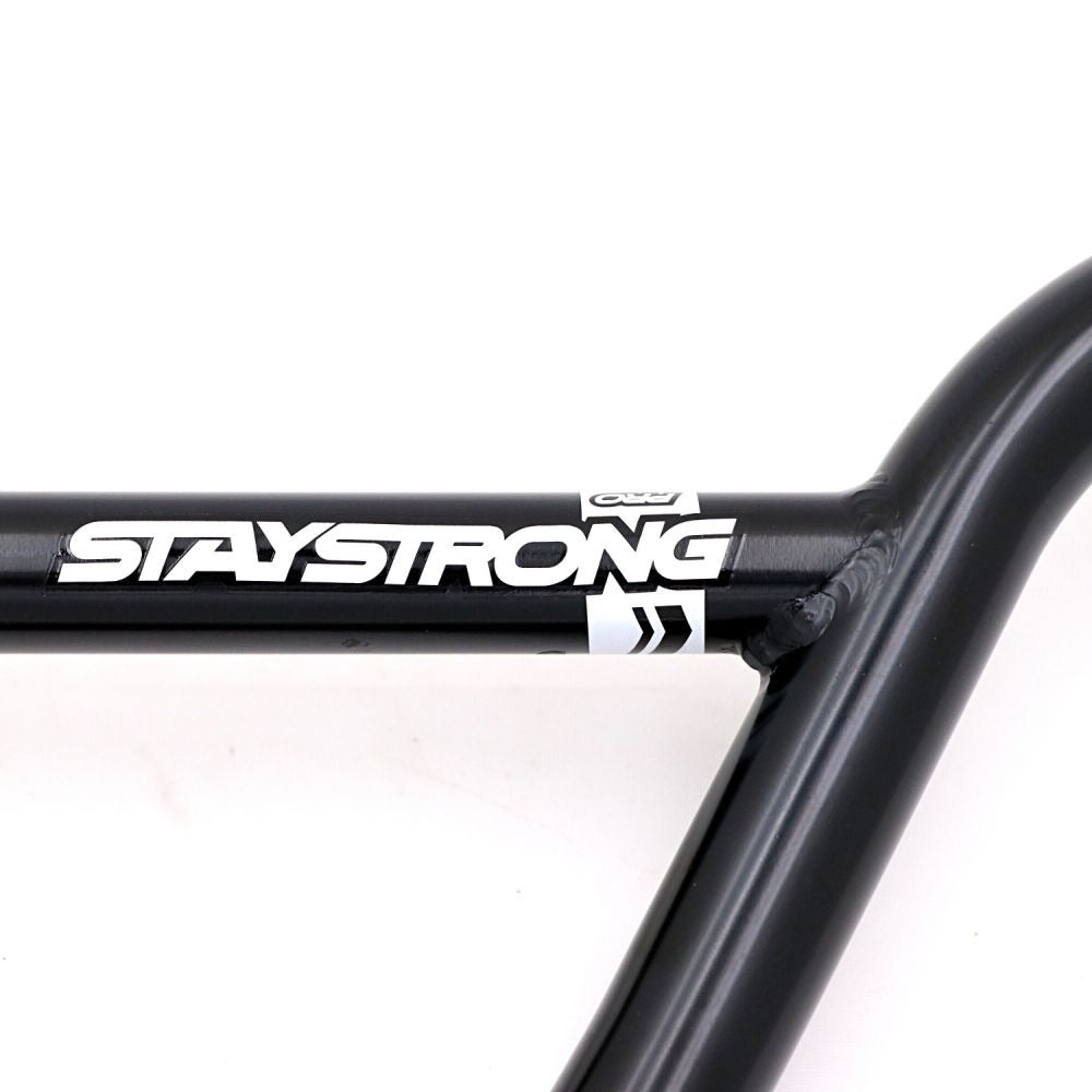 Guidão BMX STAYSTRONG Chevron Cruiser V2 Black Ø22.2mm