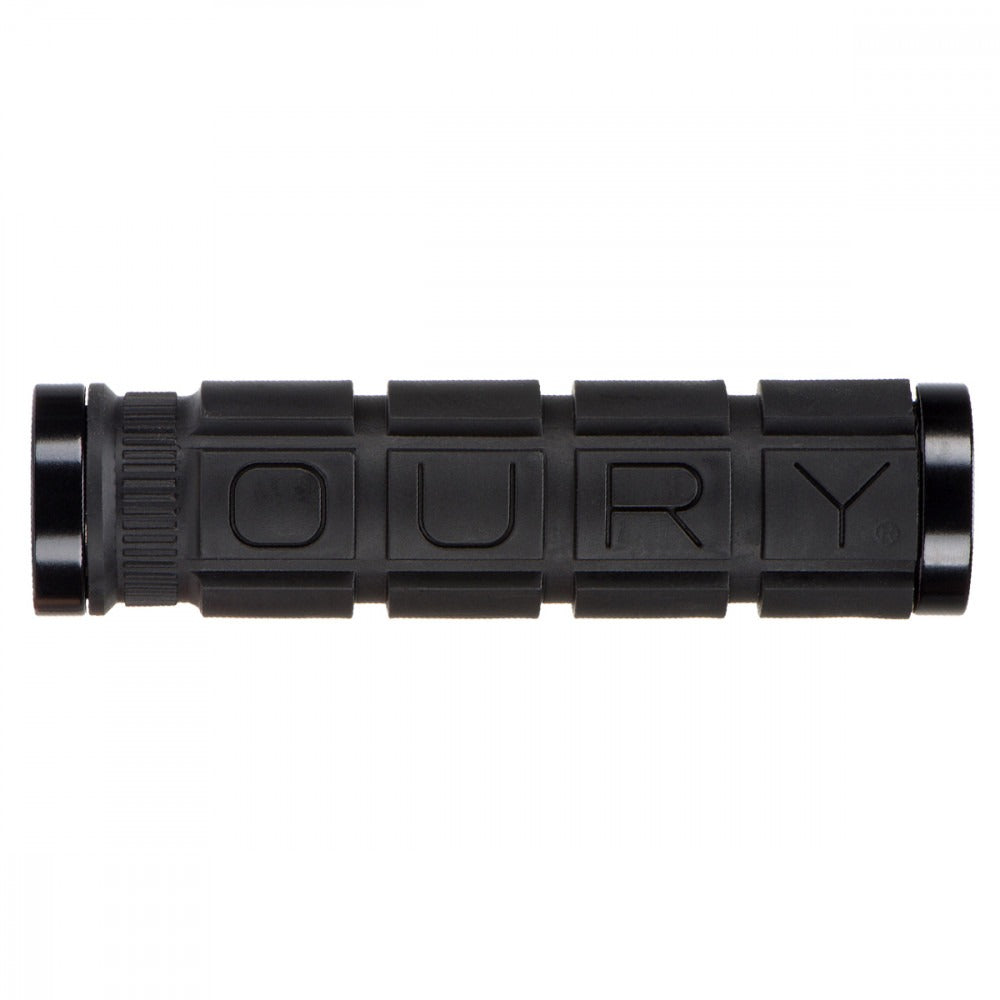 Punhos OURY Double Lock-on 127mm Preto
