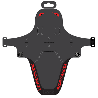 Guarda-lamas RRP EnduroGuard Standard (garfo 80 a 120mm) Preto/Vermelho