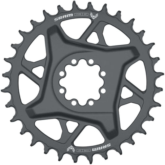 Prato Mono SRAM GX T-Type EAGLE BOOST 12V DM, desvio de 3 mm, cinzento