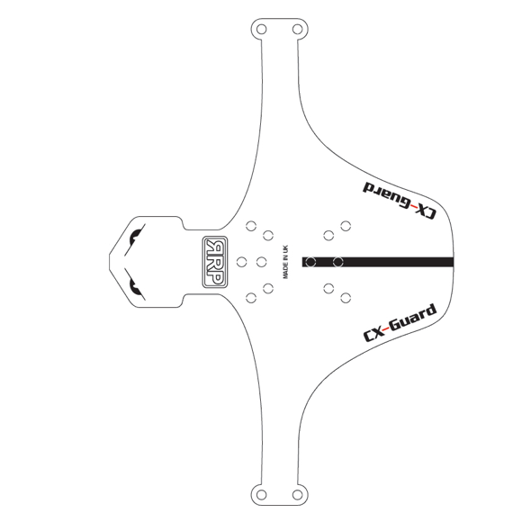 Guarda-lamas dianteiro RRP CX GUARD