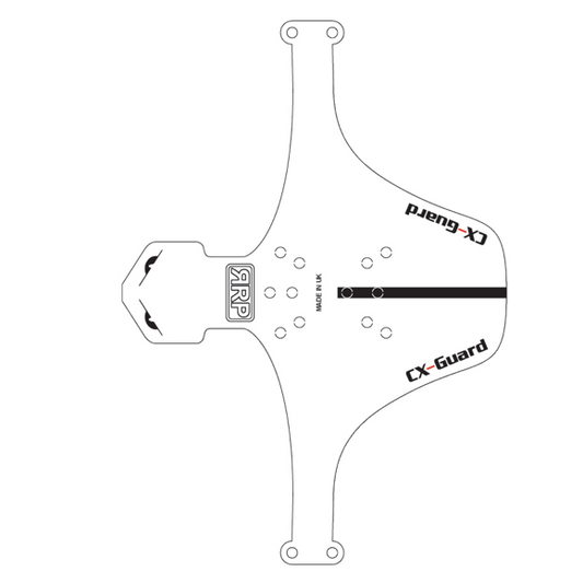 Guarda-lamas dianteiro RRP CX GUARD