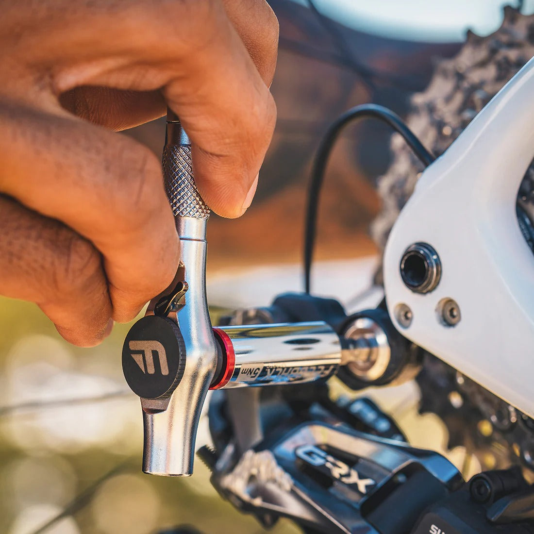 Conjunto de mini-catraca e extensão dinamométrica de 5 Nm FEEDBACK SPORTS Reflex