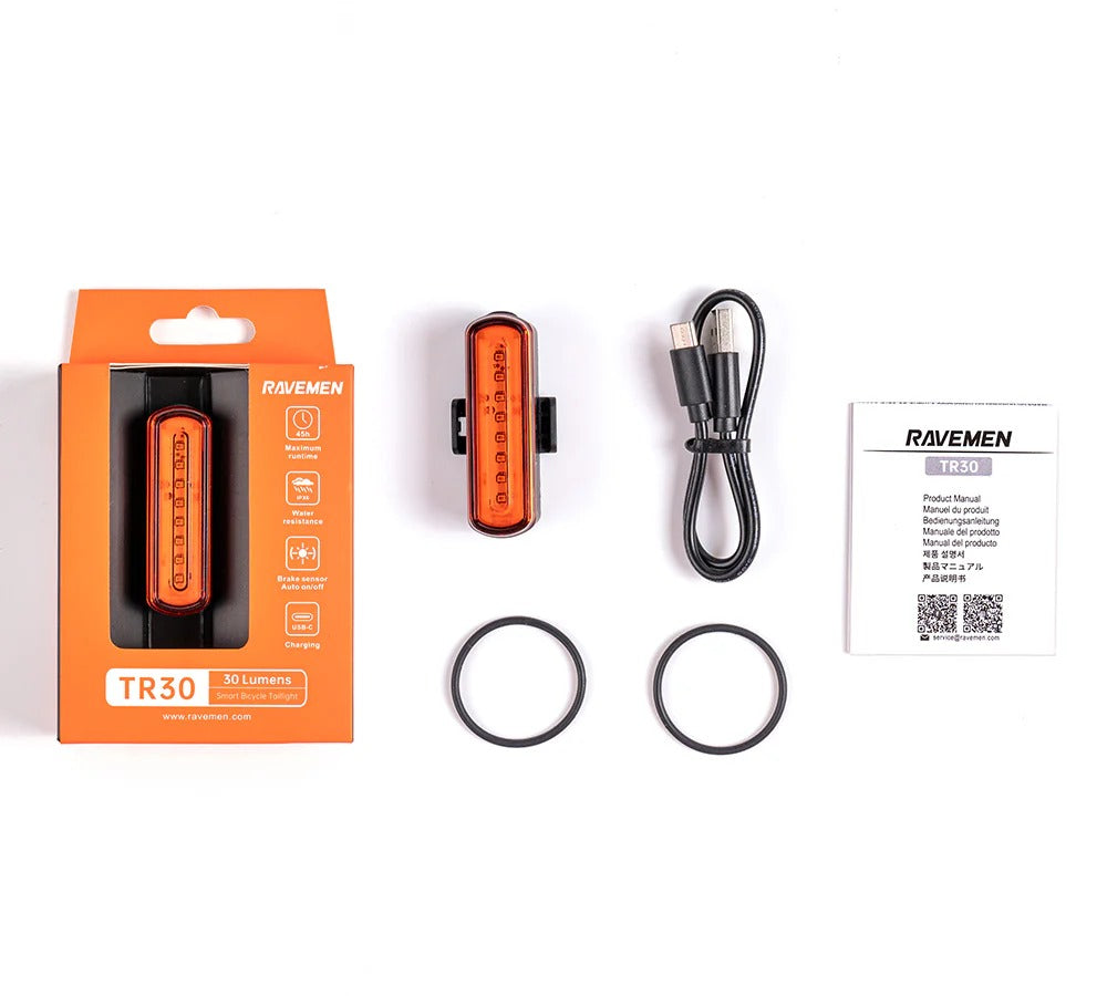 Iluminação traseira RAVEMEN TR 30