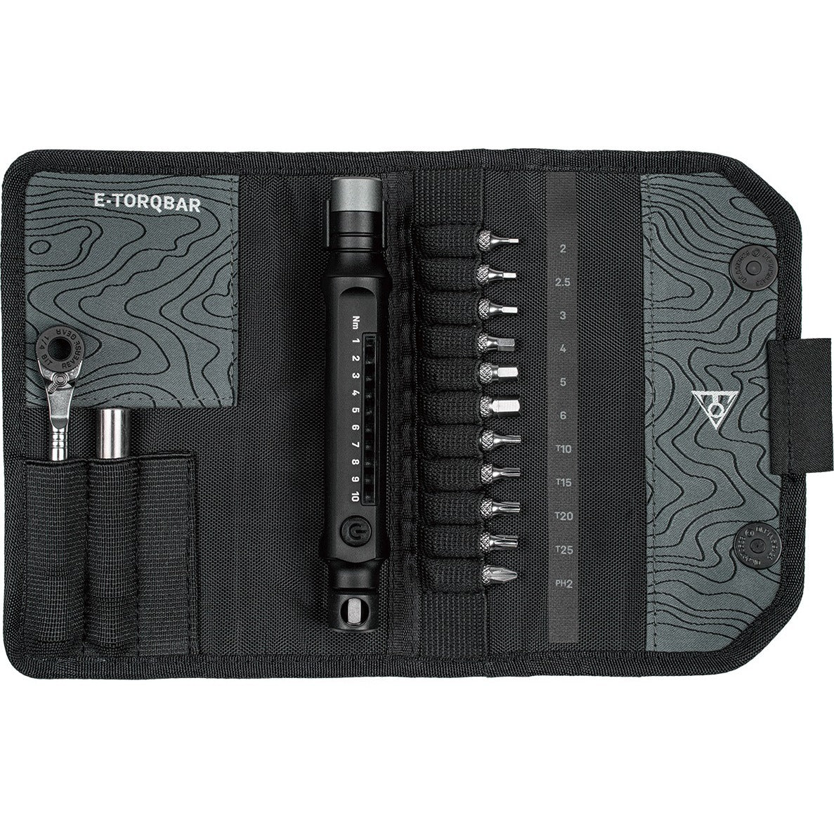 Chave dinamométrica TOPEAK E-TORQBAR (1-10 Nm)