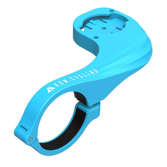 Suporte de guiador para GARMIN KOM CYCLING GPS Azul claro