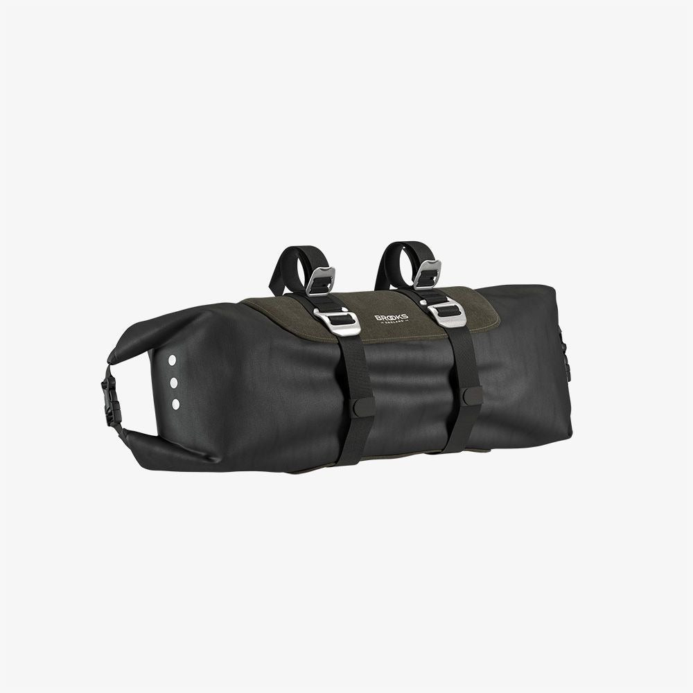 Bolsa de guiador BROOKS SCAPE ROLL Verde