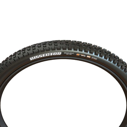Pneu MAXXIS DISSECTOR G2 29x2.40 WT 3C MaxxGrip Double Down Tubeless Ready Souple Preto