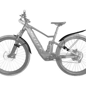 Par de guarda-lamas dianteiros e traseiros TOPEAK TETRAFENDER M1-M2