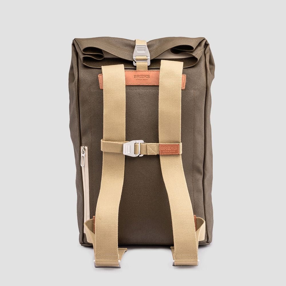 Mochila BROOKS PICKWICK COTTON CANVAS 26L Castanho