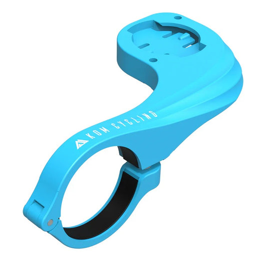 Suporte de guiador para GPS WAHOO KOM CYCLING Azul claro