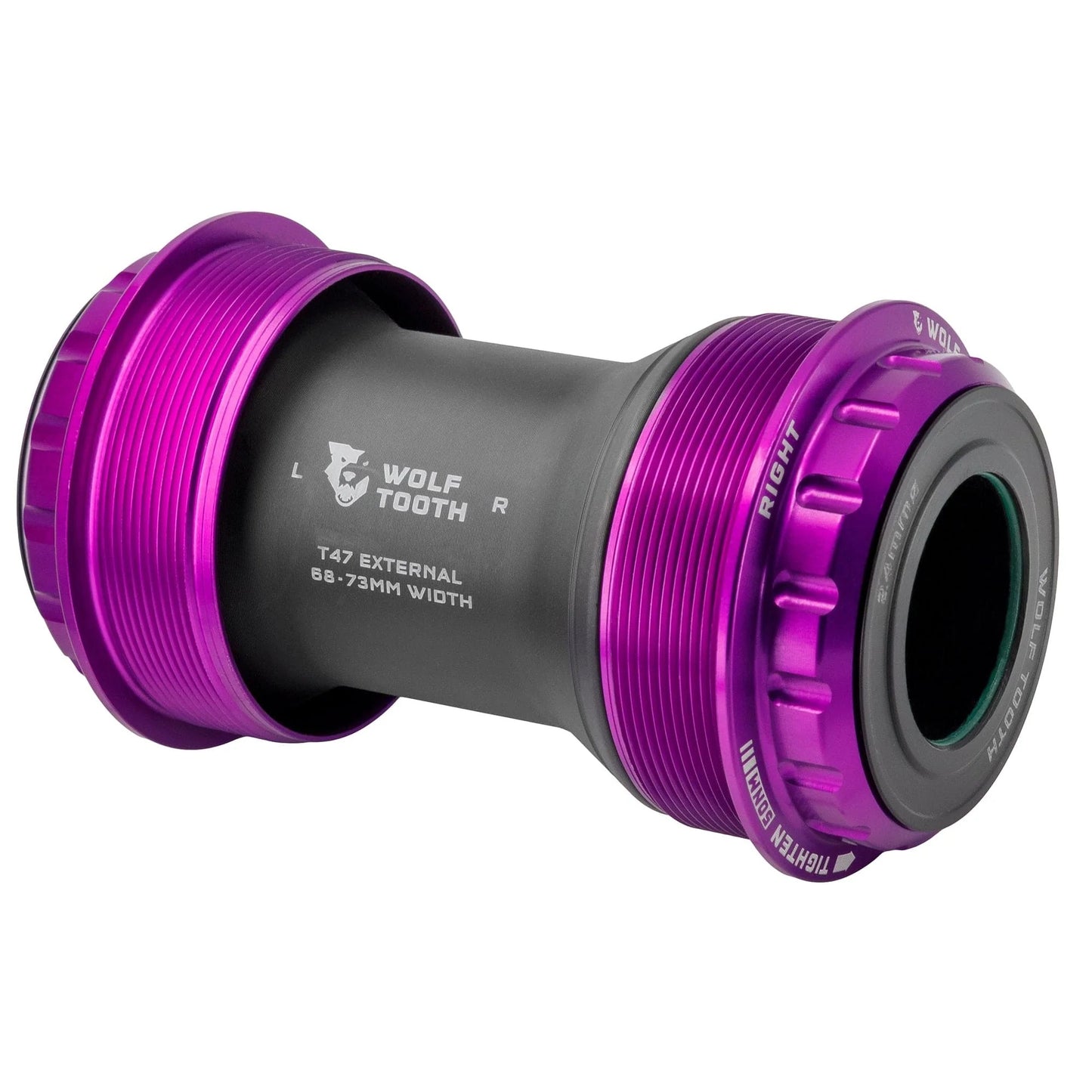 Pedaleira WOLFTOOTH T47 Externa 30mm Púrpura Ultravioleta