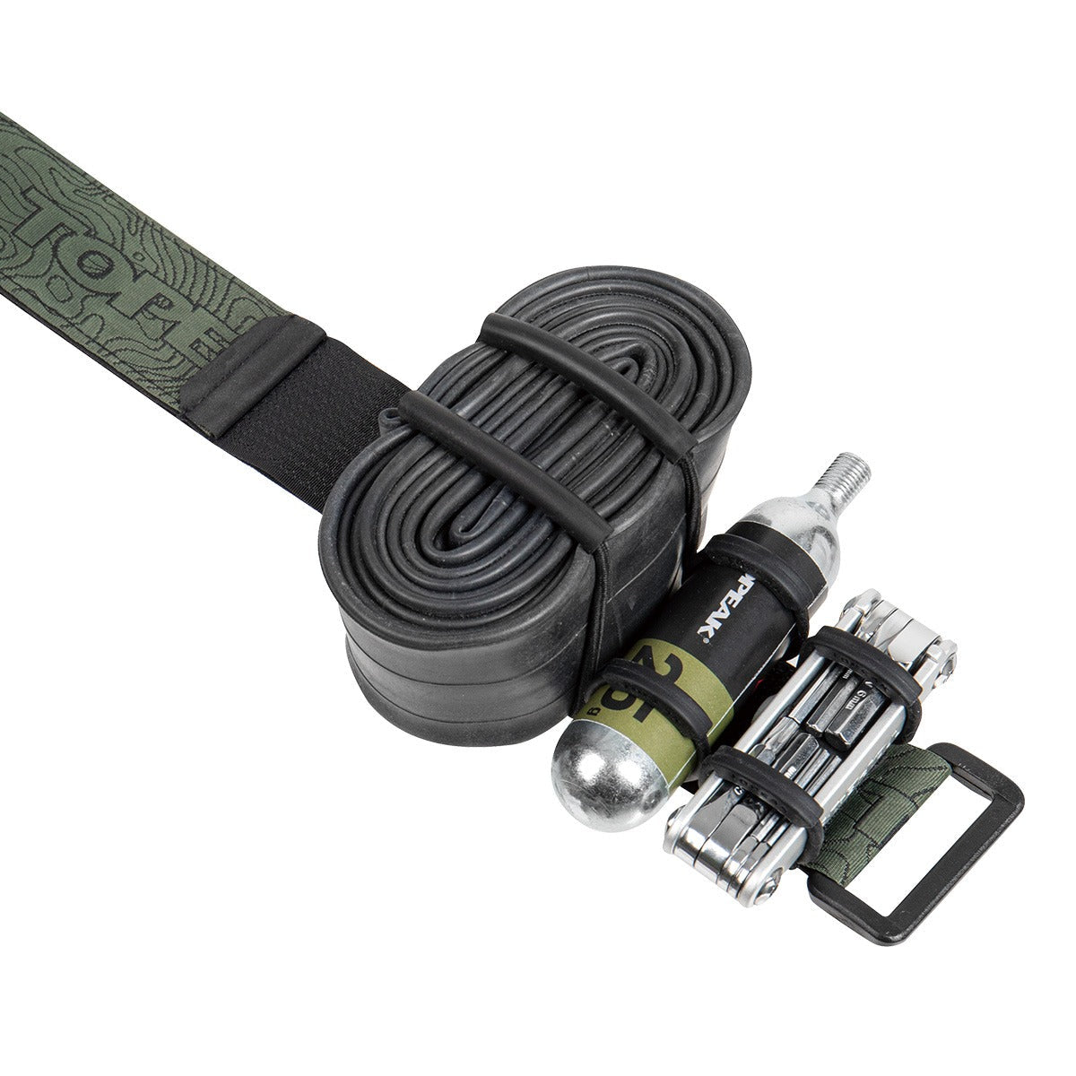 TOPEAK ELEMENTA STRAP L Correia universal verde