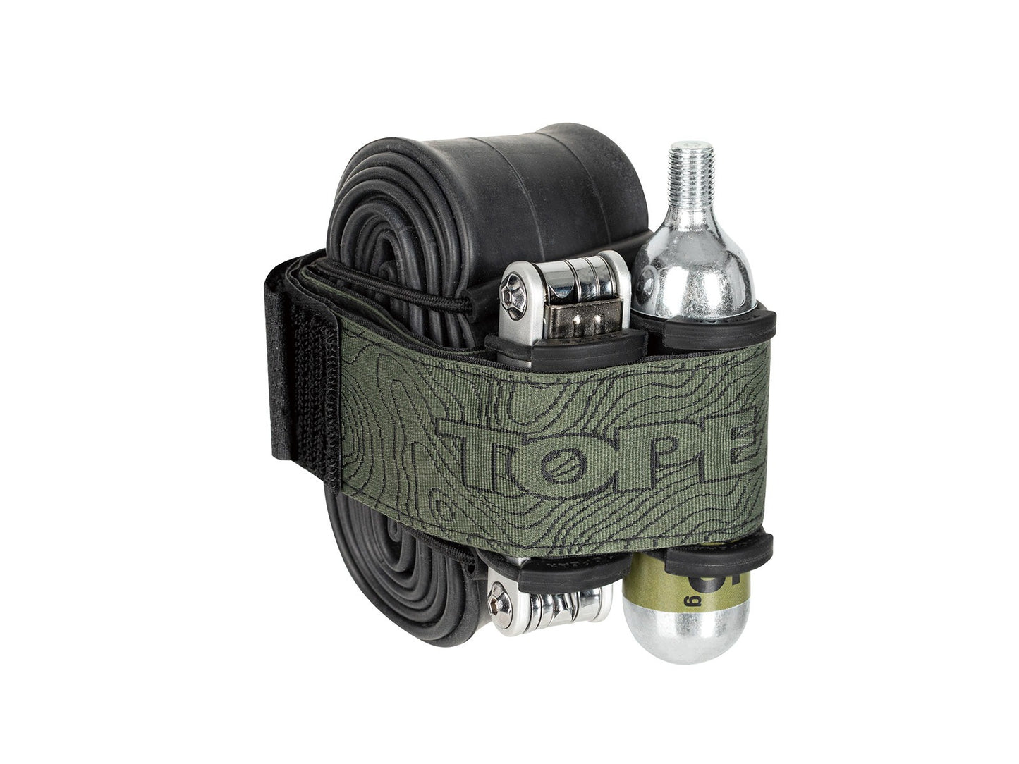 TOPEAK ELEMENTA STRAP L Correia universal verde