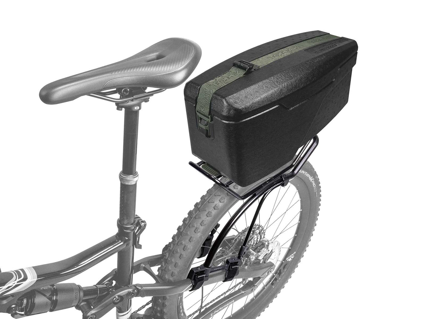 Suporte da bateria TOPEAK E-XPLORER TRUNKBOX