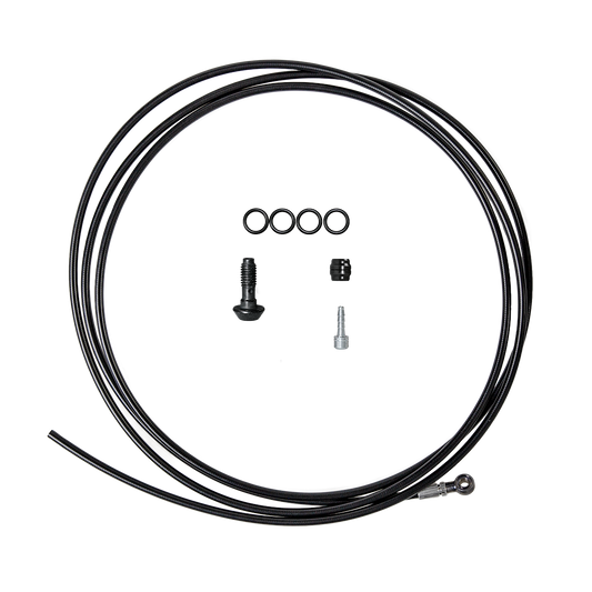 Kit de mangueiras de travão com banjo MAGURA - 90° Preto