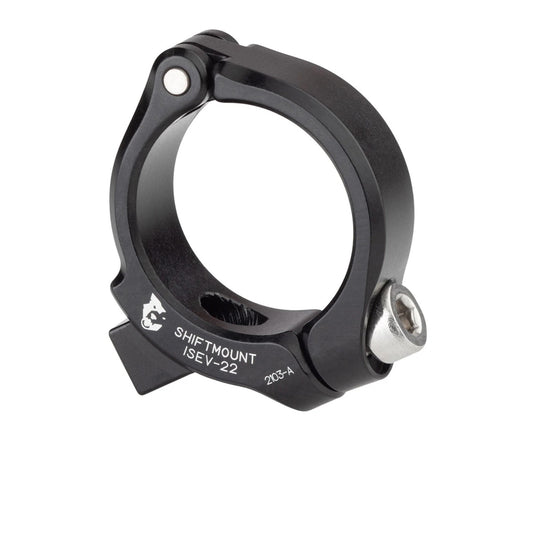 Adaptador de montagem WOLF TOOTH ShiftMount ISII - 22 Shimano I-SPEC EV Shifter > 22,2 mm Guiador
