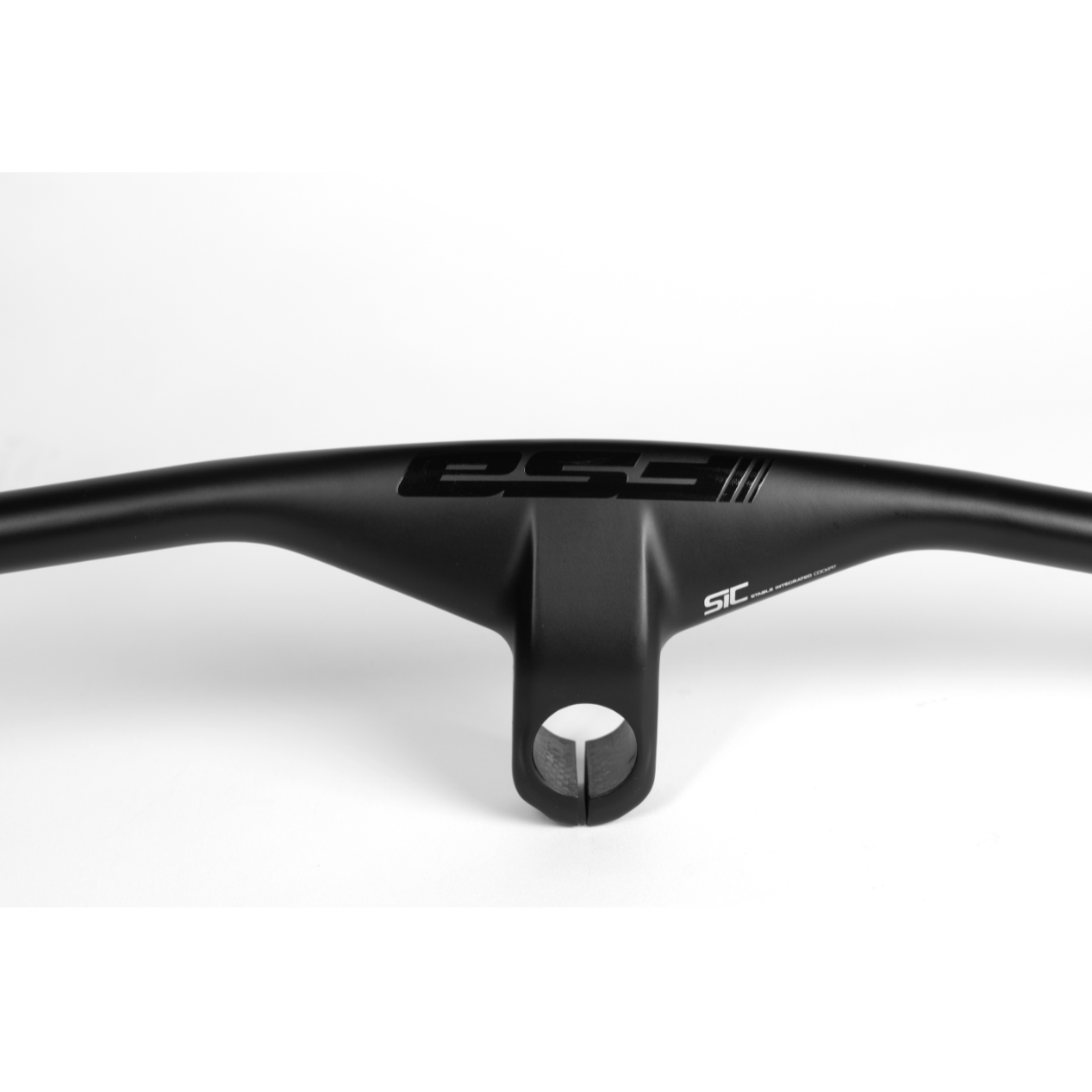 Guiador plano de carbono FSA NS SIC 80mm x 780mm Carbono