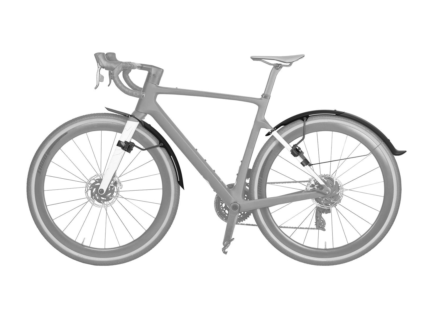 Par de guarda-lamas dianteiros e traseiros TOPEAK TETRAFENDER G1-G2