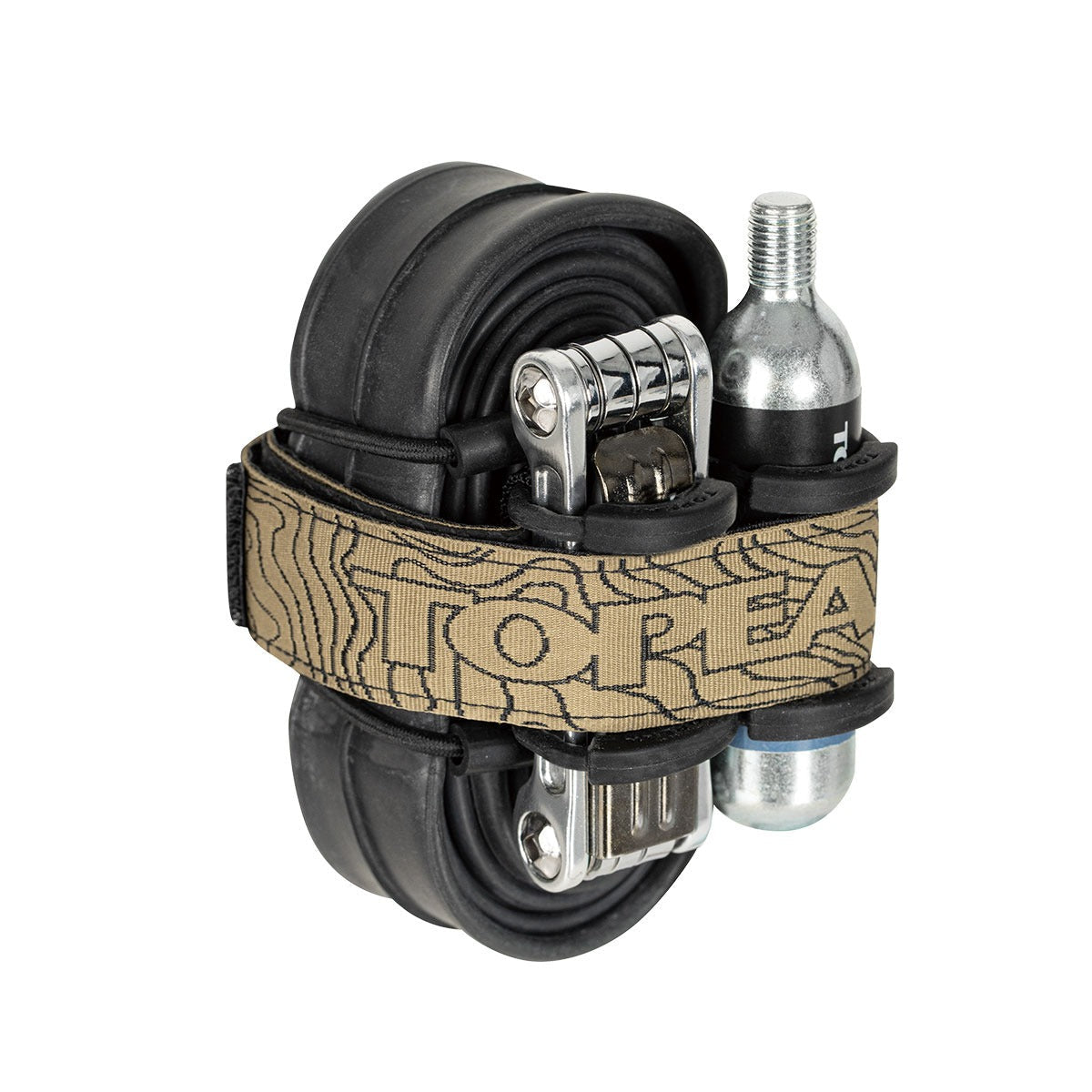 Correia universal TOPEAK ELEMENTA STRAP M Castanho