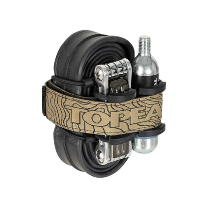 Tira Universal TOPEAK ELEMENTA STRAP M Castanho
