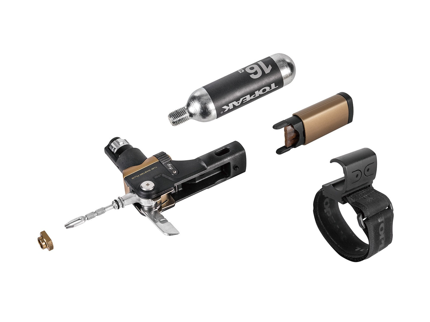 Multi-ferramenta de CO2 TOPEAK TUBI MASTER+ (16g)