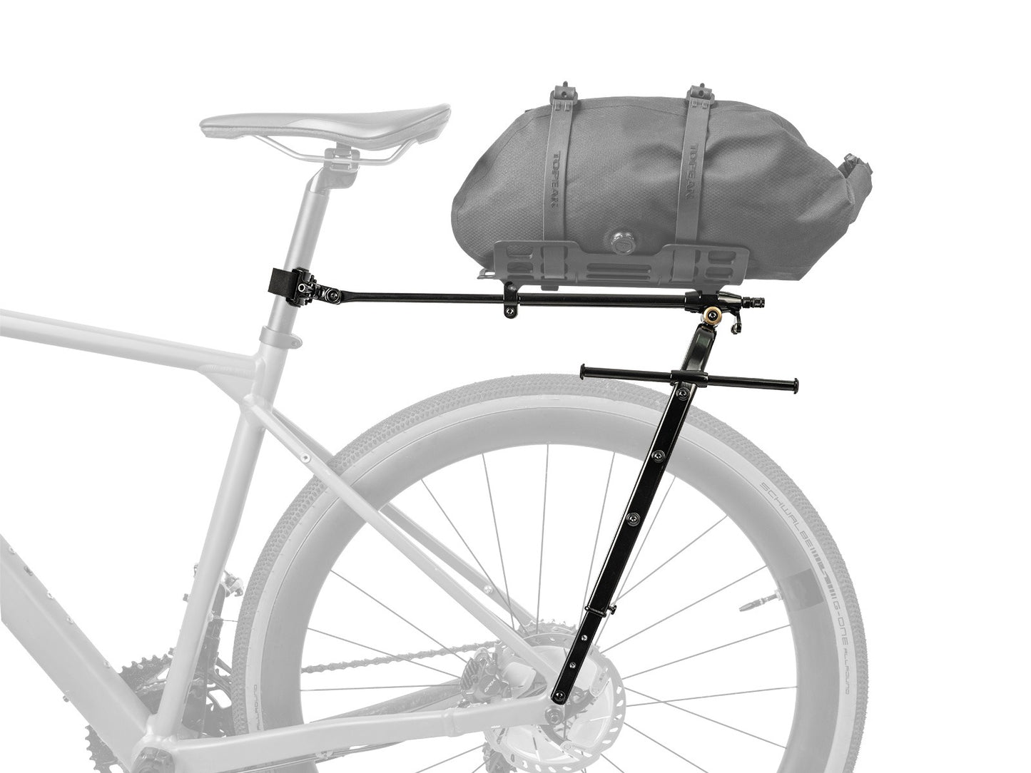 Porta-bagagens TOPEAK ZIRAK ESSENTIAL EYELET MOUNT