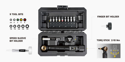 Chave Dinamométrica Torq TOPEAK STICK PRO (2-10 Nm)